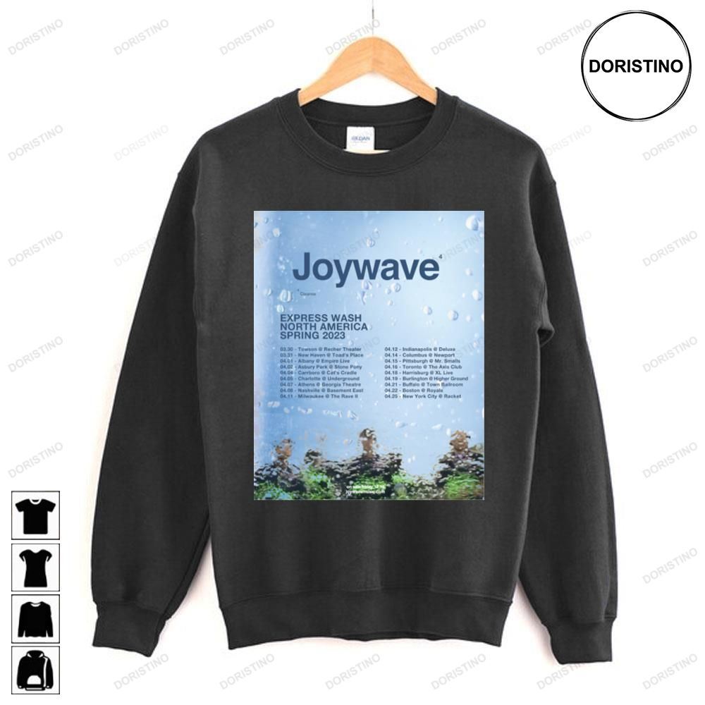 Joywave Express Wash North America Spring 2023 Tour Trending Style